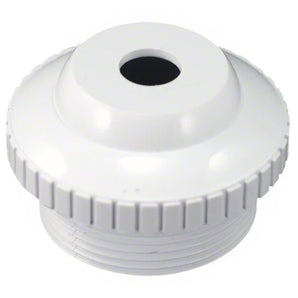 Super-Pro 1.5" MPT White Hydrostream Fitting with 0.5" Opening