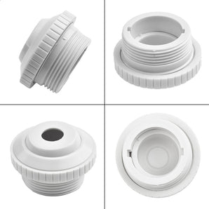 Super-Pro 1.5-in White Directional Flow Outlet Fitting 3/4-in opening